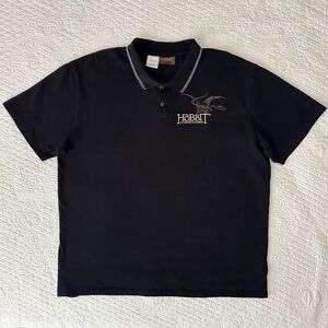 The Hobbit An Unexpected Journey 2012 Movie Film Polo Shirt Lord of the Rings